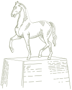 Del Mar Thoroughbred Club decorated with Breeders' Cup livery